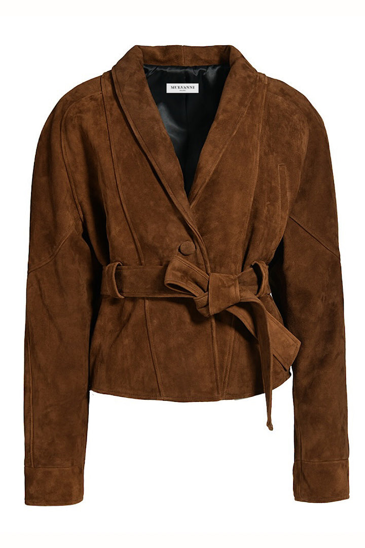Nour Wildlederjacke