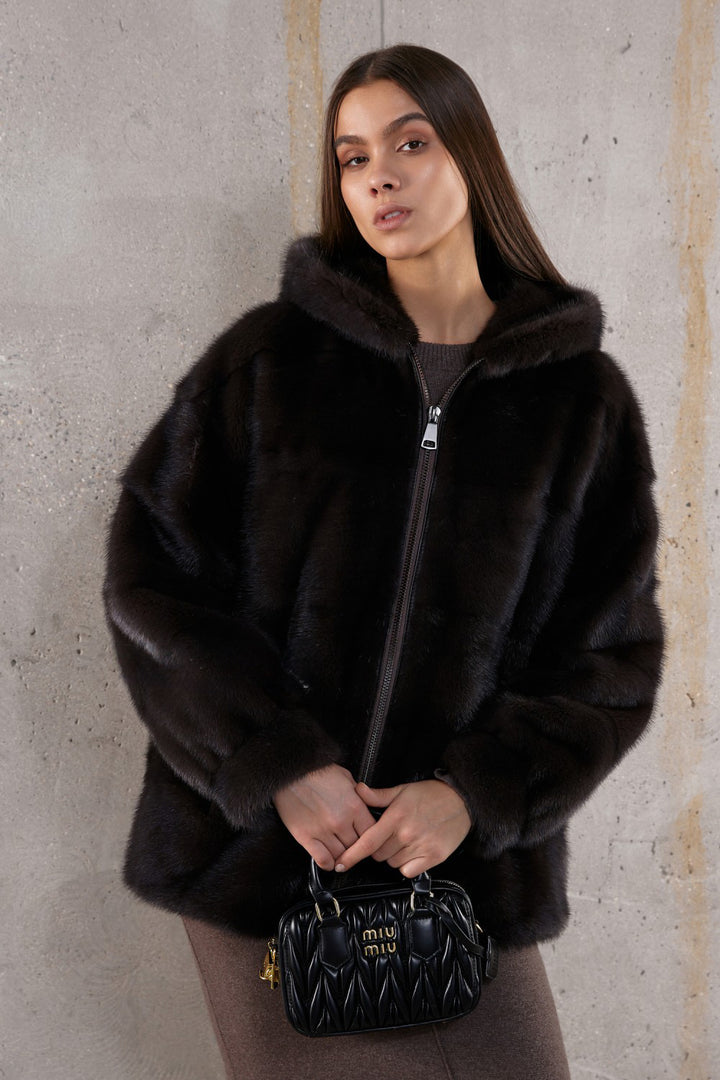 NADINE Nerzpelzjacke