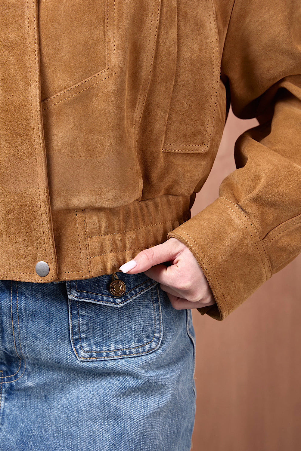 Sereline Wildlederjacke