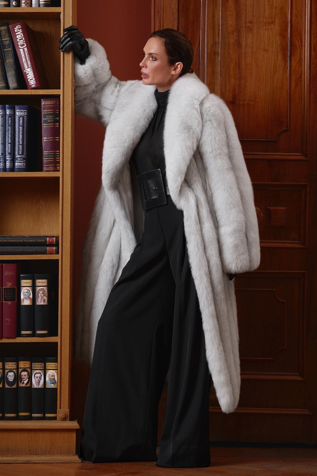 OLGA Fuchspelzmantel