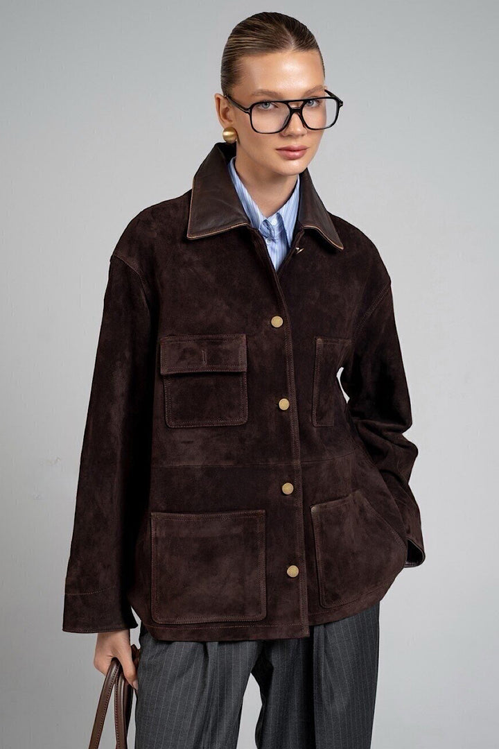 Hailey Wildlederjacke