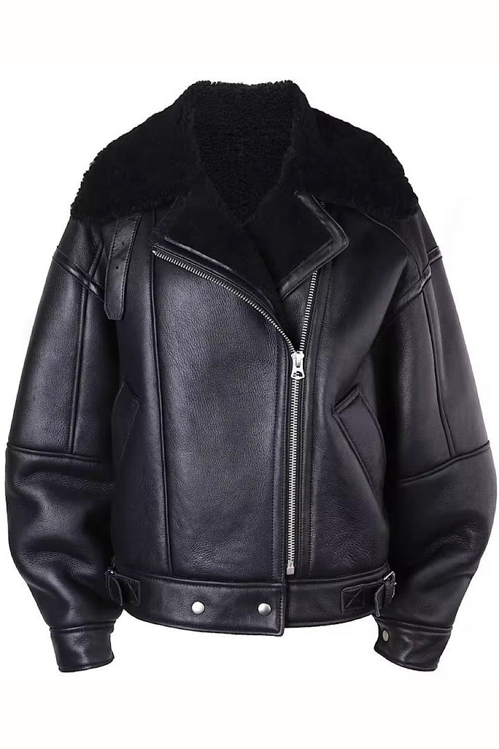NELA Lammfelljacke