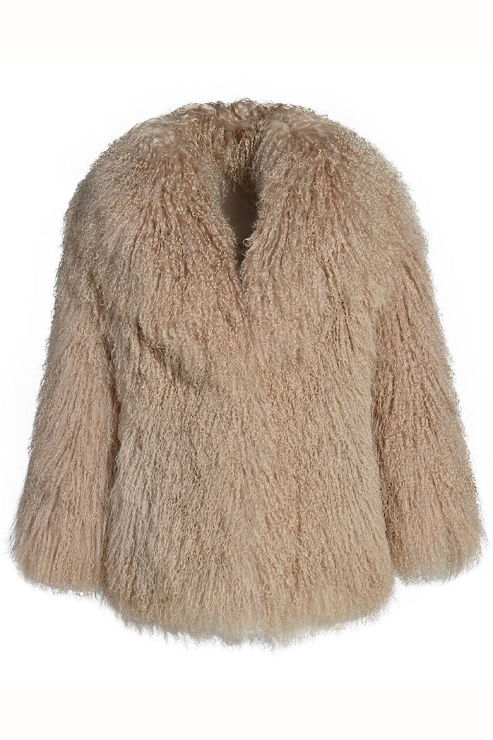 NADI Mongolischer Mantel Tourterelle