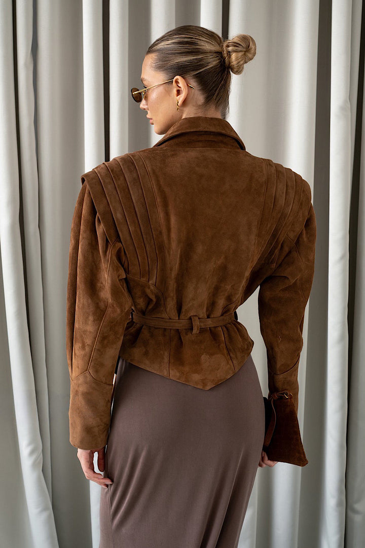 LIVIA Wildlederjacke
