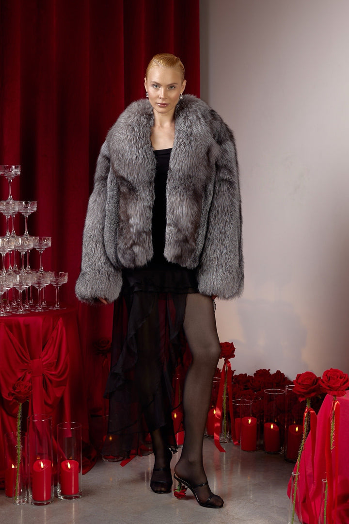 Constanze Silver Fox Fur