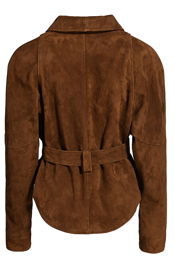 Nour Wildlederjacke