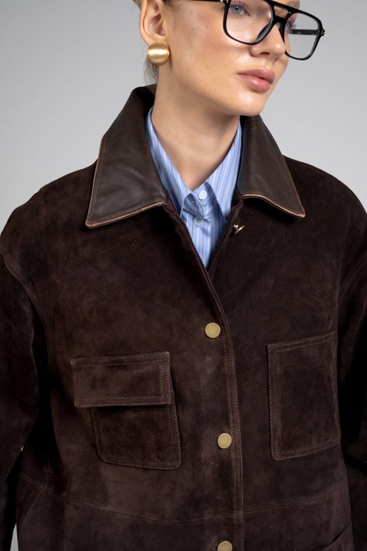 Hailey Wildlederjacke