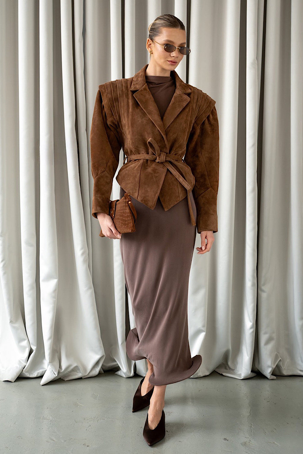 LIVIA Wildlederjacke