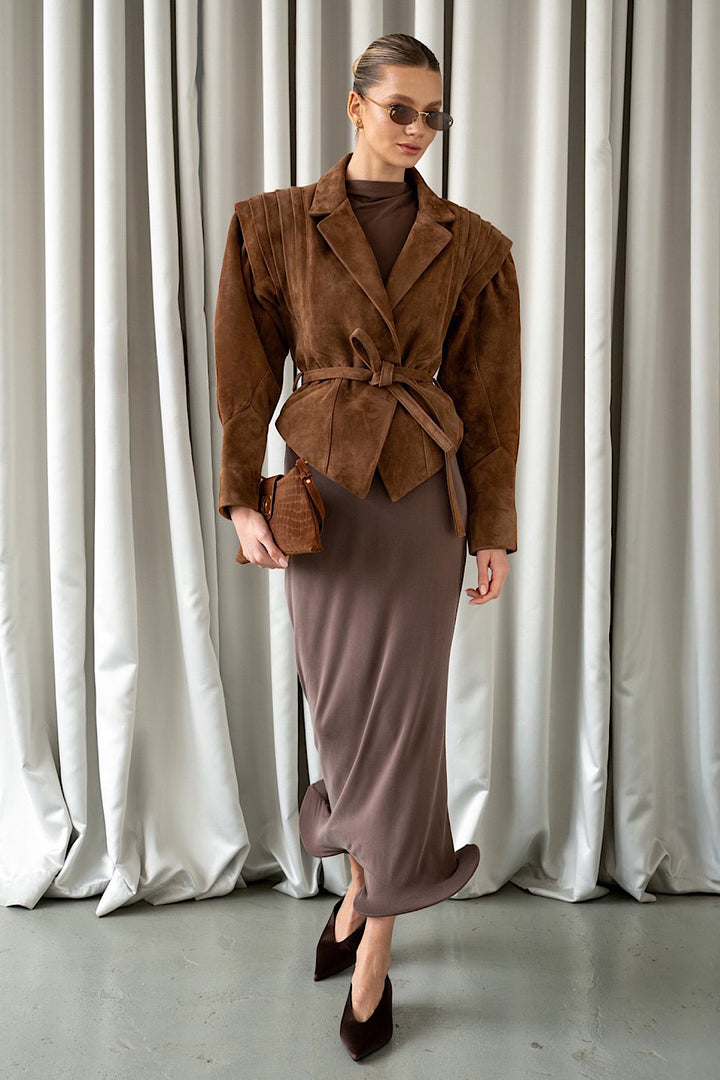 LIVIA Wildlederjacke