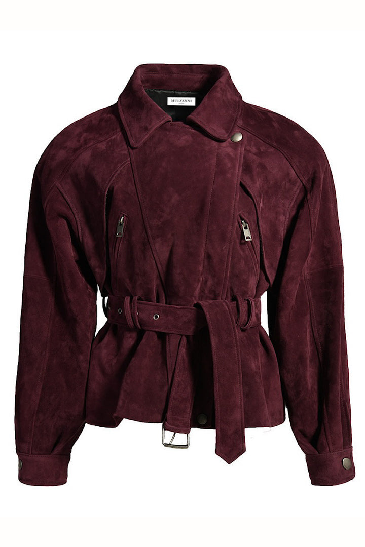 Silvina Wildlederjacke