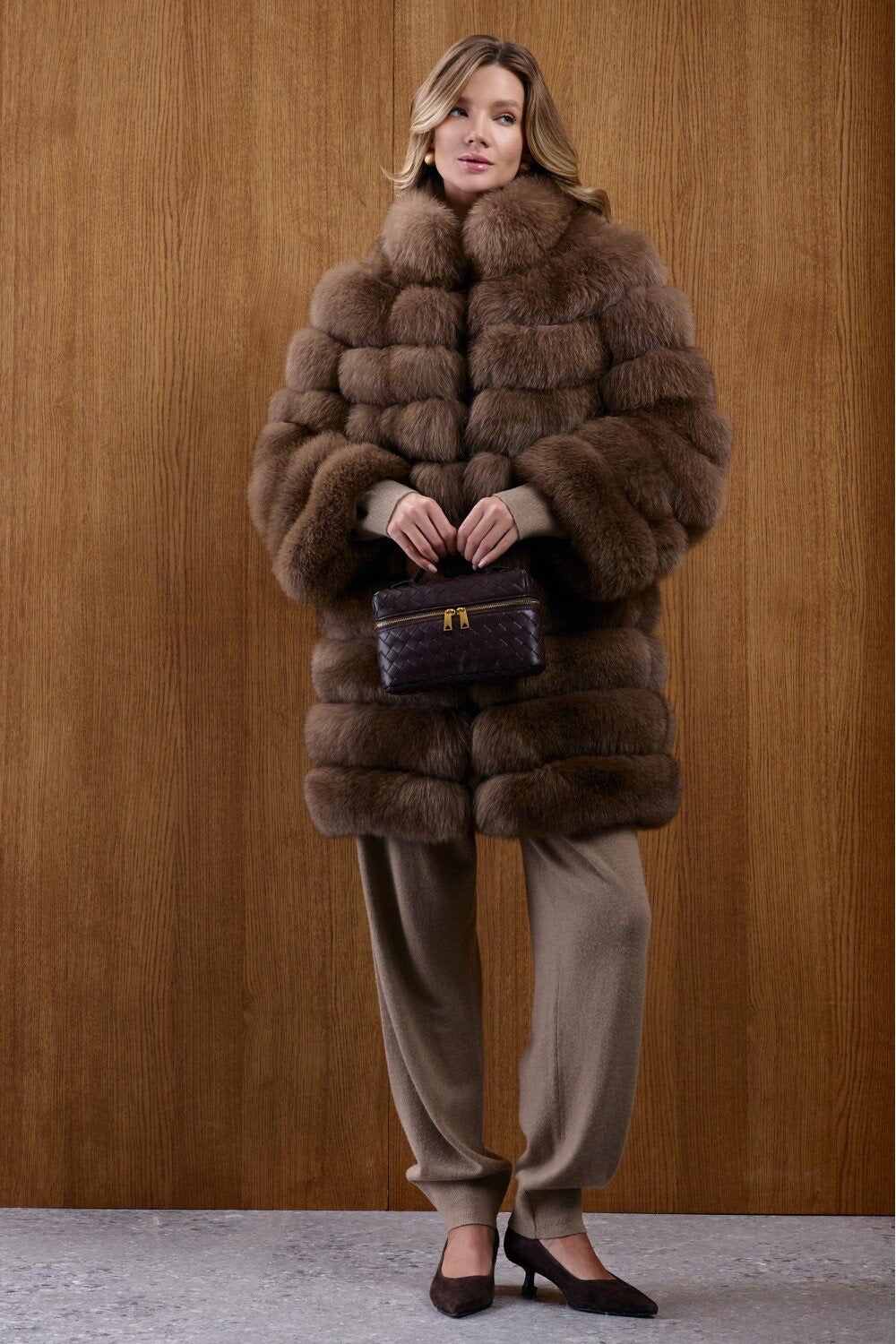 LIMITIERTE AUFLAGE Eliana Fox Pelzmantel