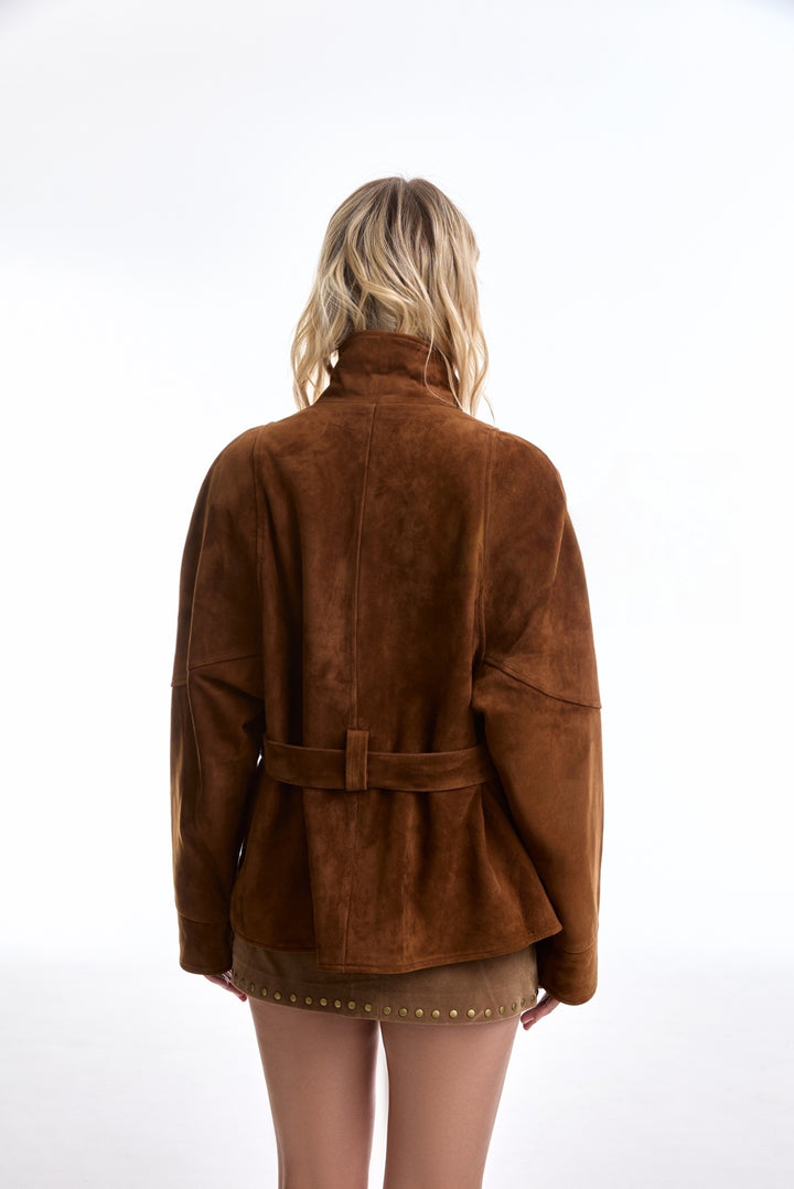 Nour Wildlederjacke