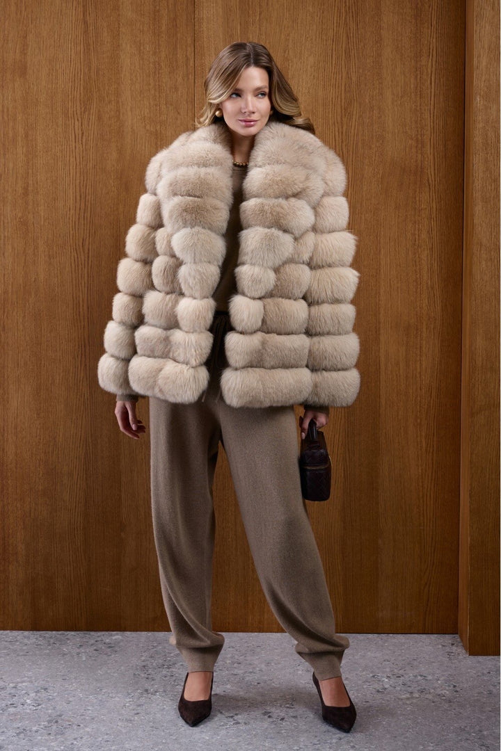 LIMITIERTE AUFLAGE Sana Fox Pelzmantel