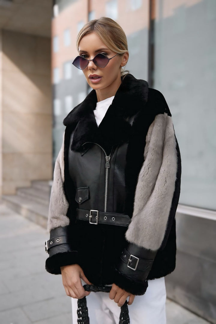 DARIA Jacke Nerzpelz