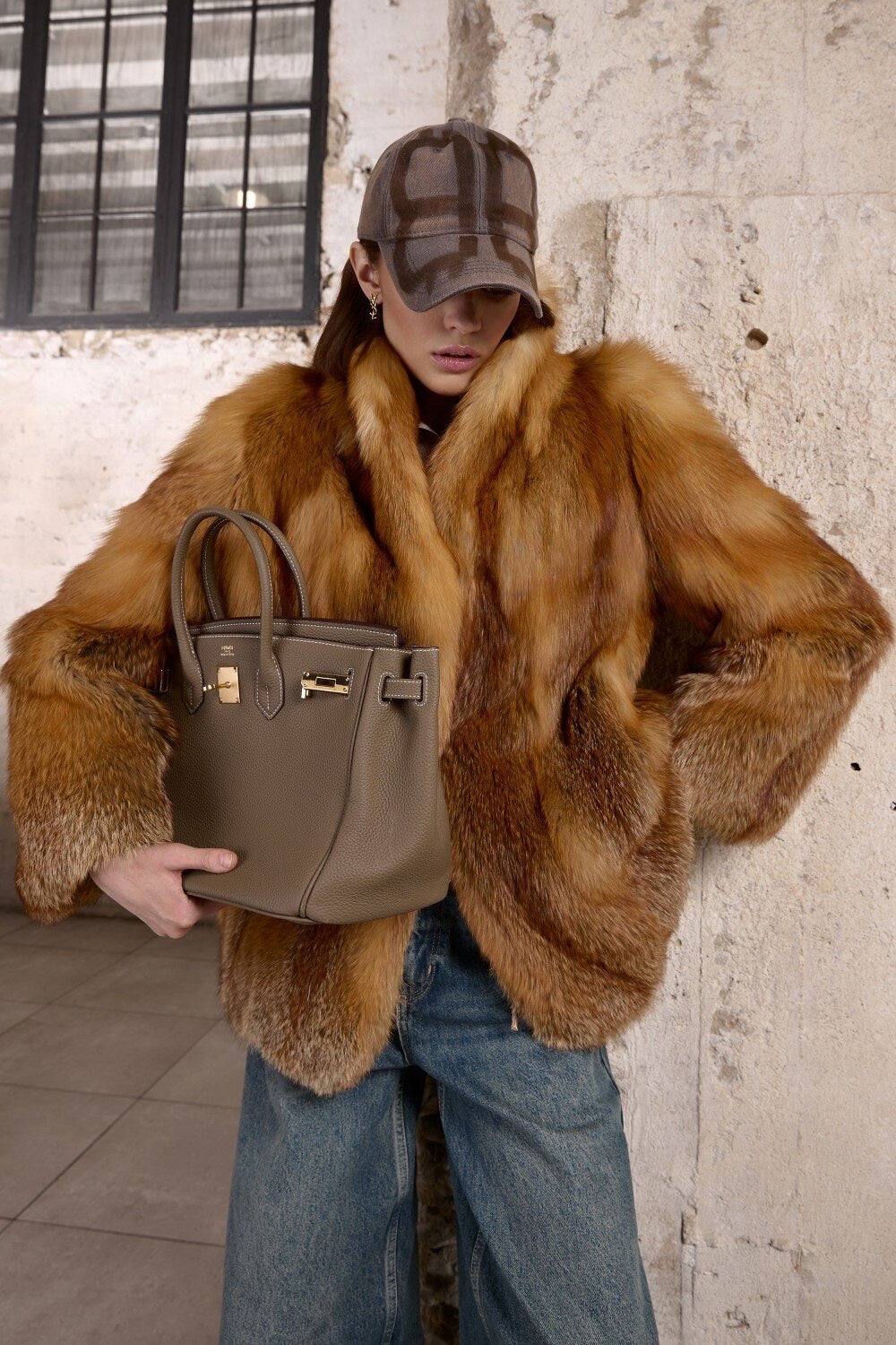 LOLA Fuchspelzmantel