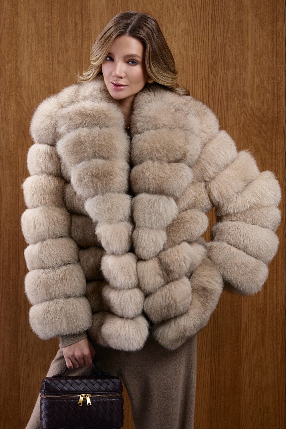 LIMITIERTE AUFLAGE Sana Fox Pelzmantel