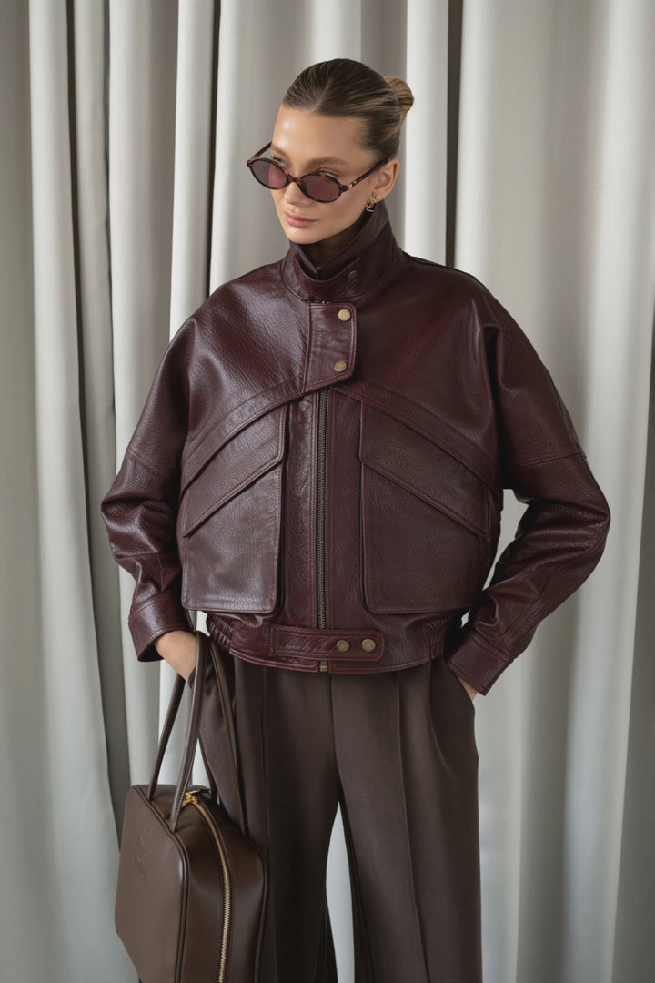 Odette Lederjacke